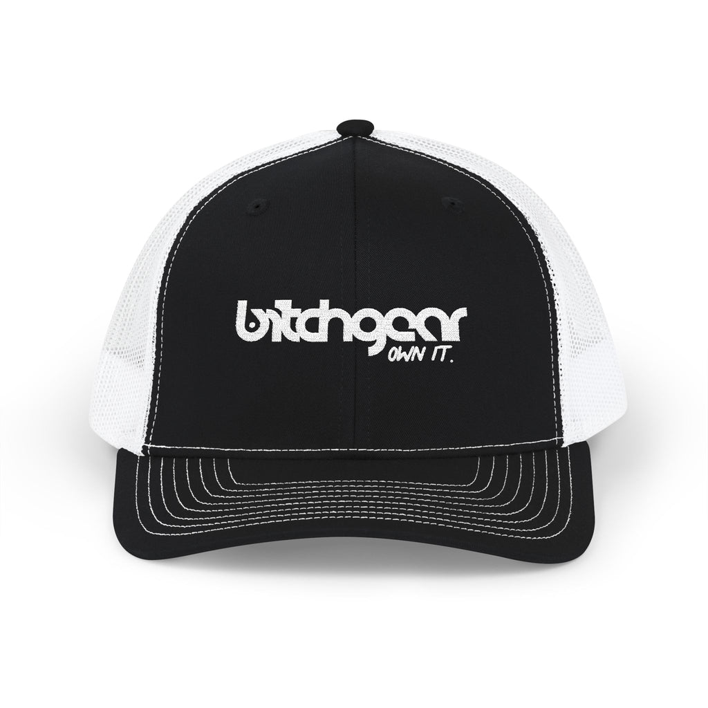 BitchGear™ Logo - Embroidered Snapback Trucker Cap