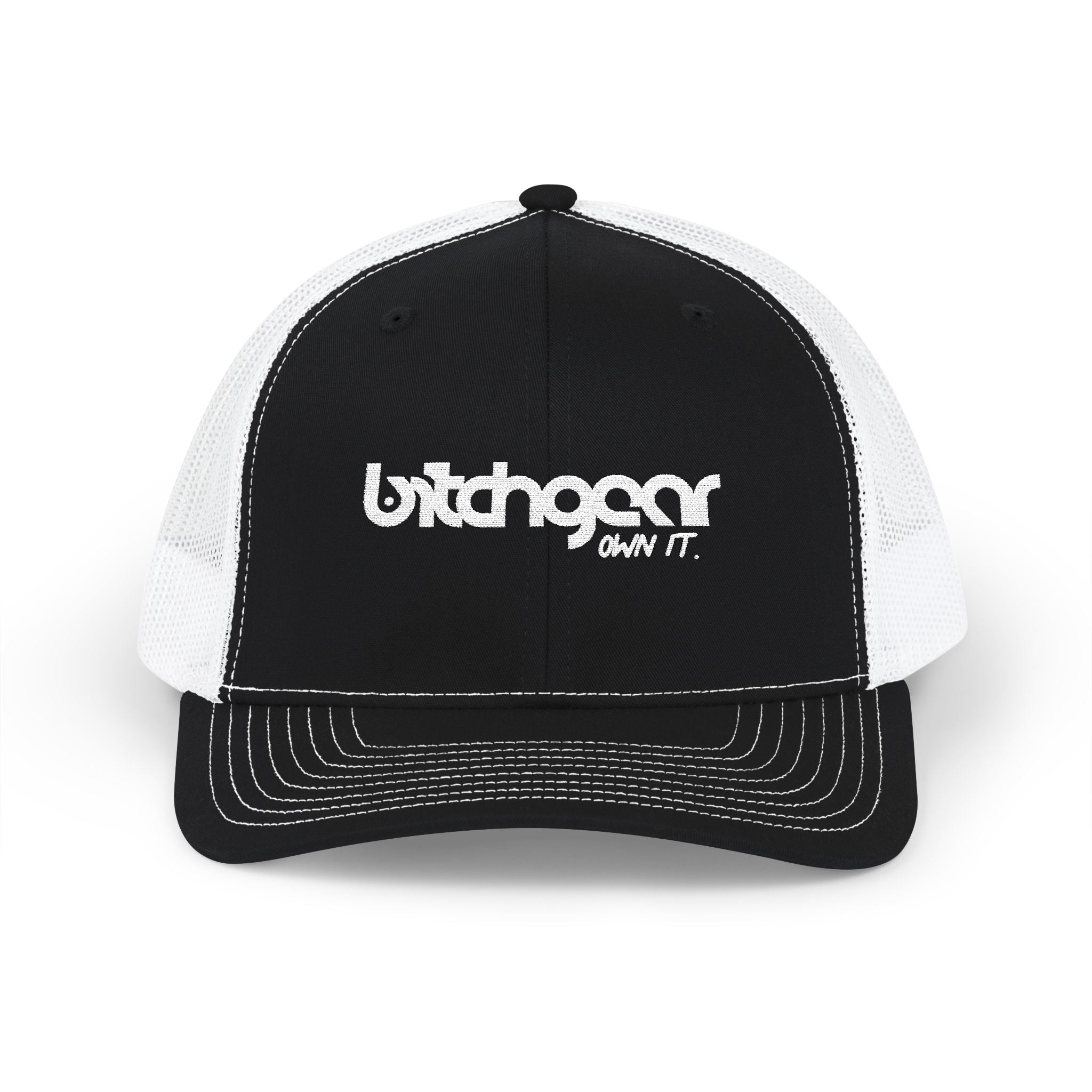 BitchGear™ Logo - Embroidered Snapback Trucker Cap