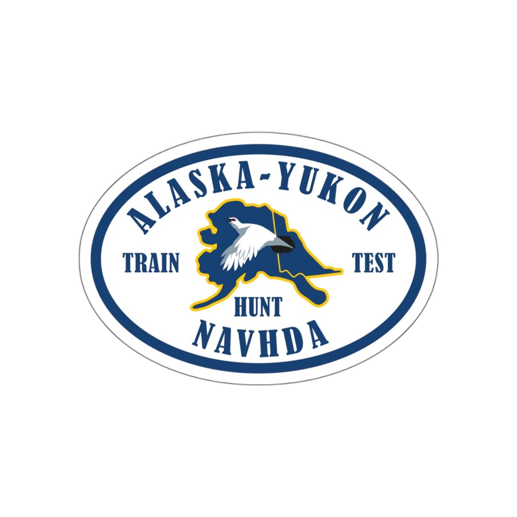 Die-Cut Sticker (Oval) with Custom Logo