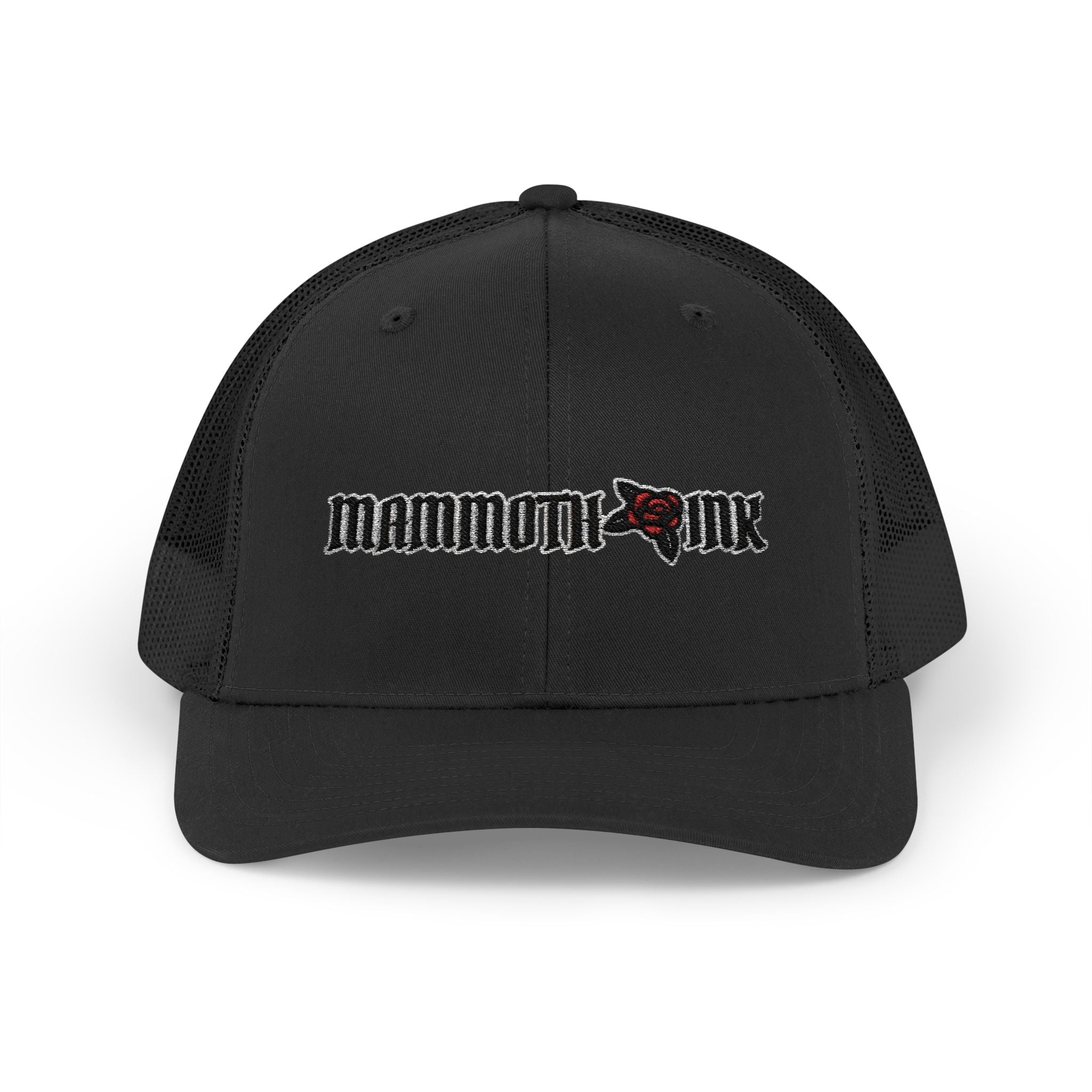 Yupoong® 6606 Snapback Trucker Cap with Embroidered Logo - Mammoth Ink