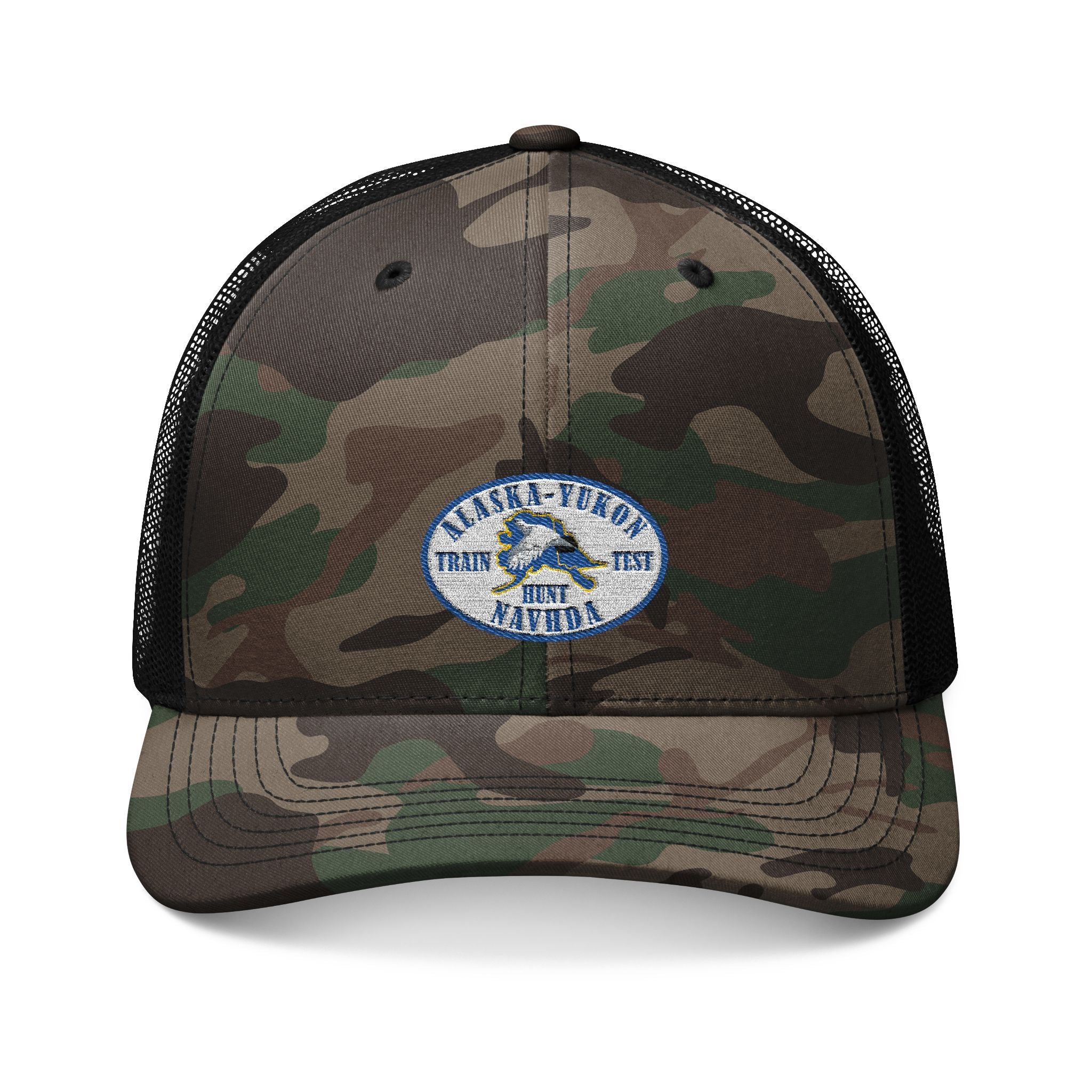 OTTO® Camouflage Trucker Hat with Embroidered Logo