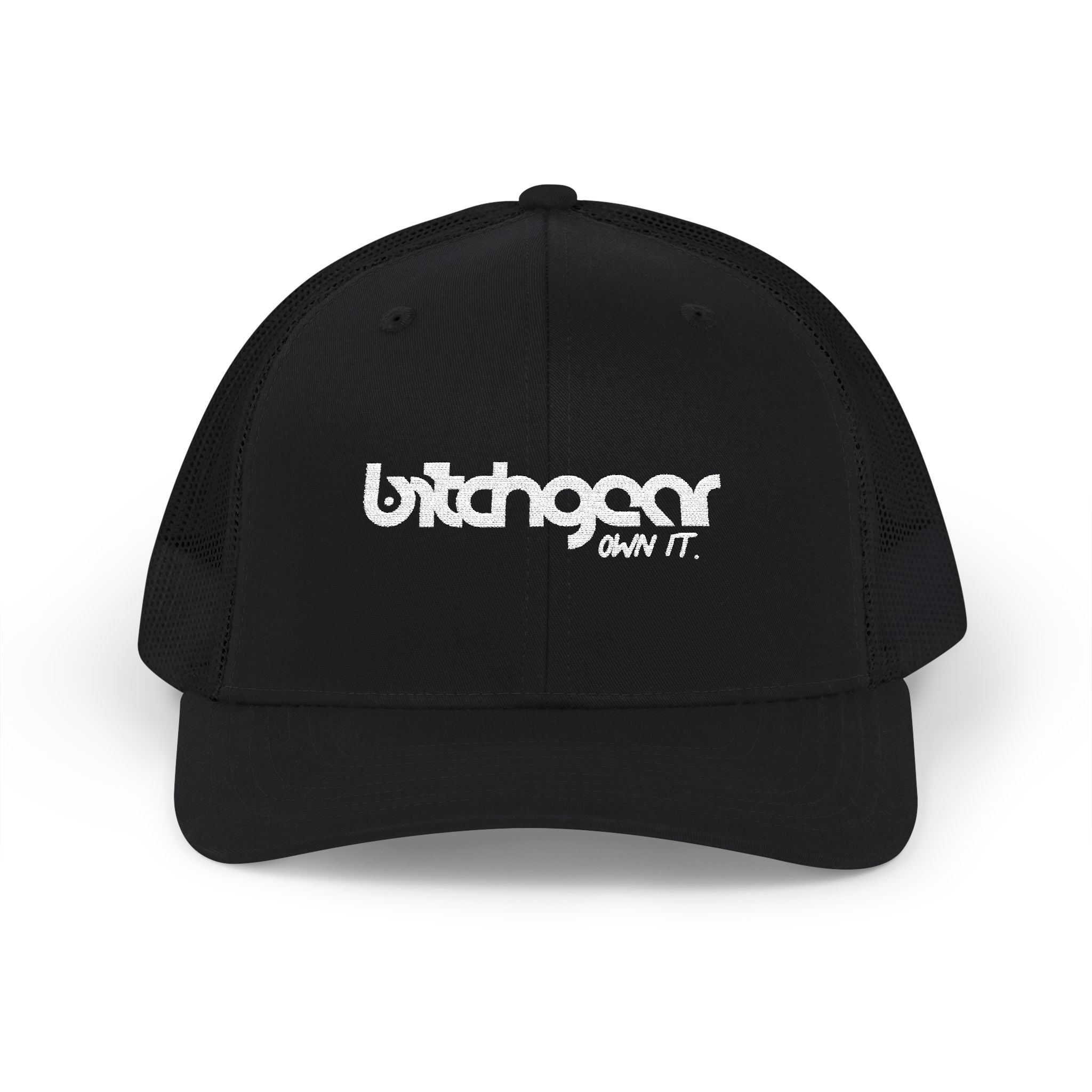 BitchGear™ Logo - Embroidered Snapback Trucker Cap