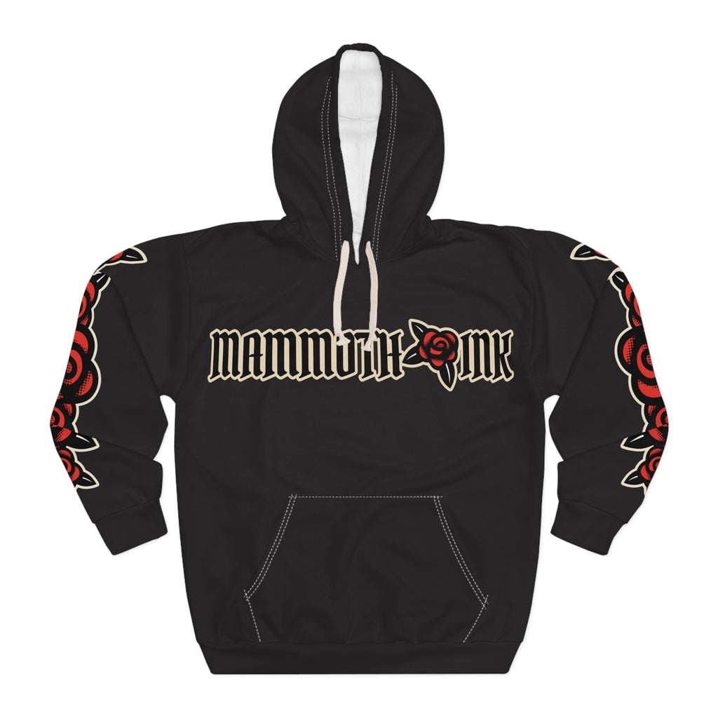 Unisex Pullover Hoodie (Black) Mammoth Ink