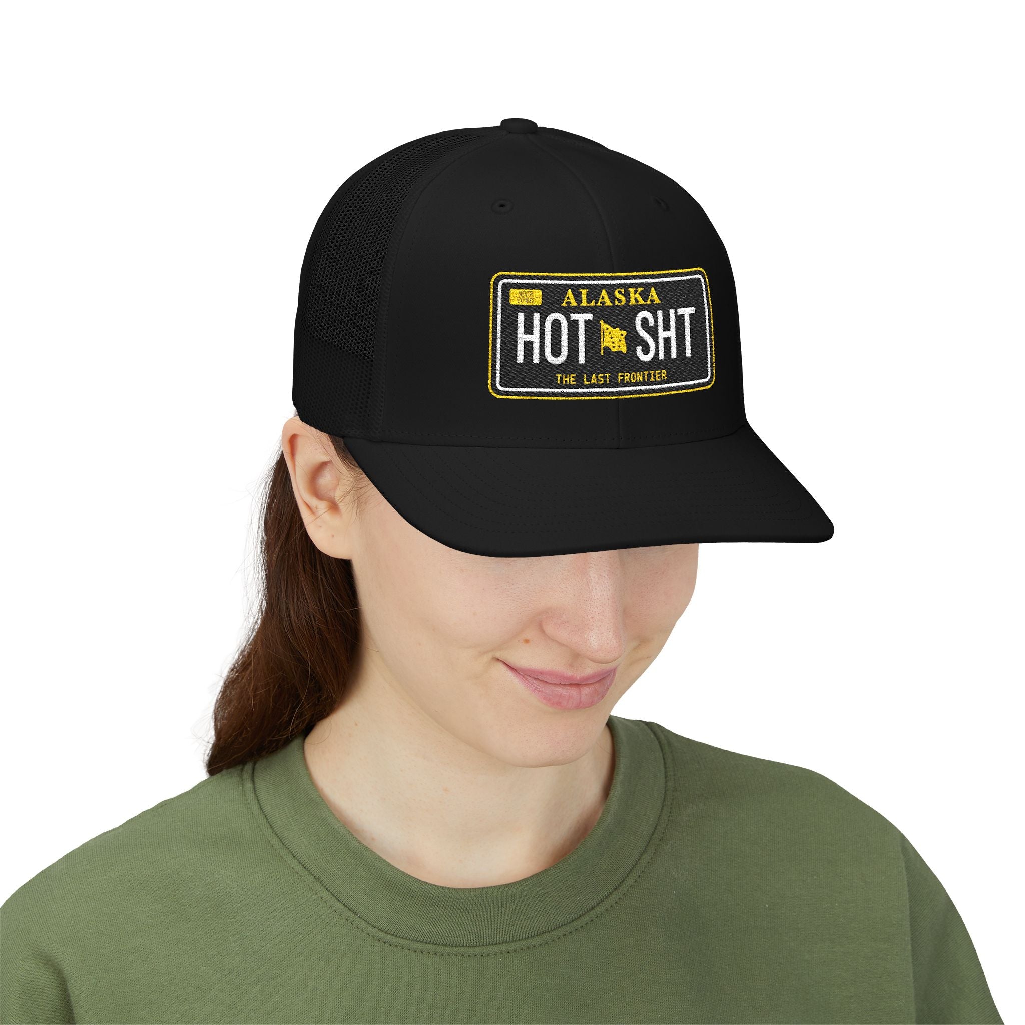 Hot Shit - Embroidered Snapback Trucker Cap