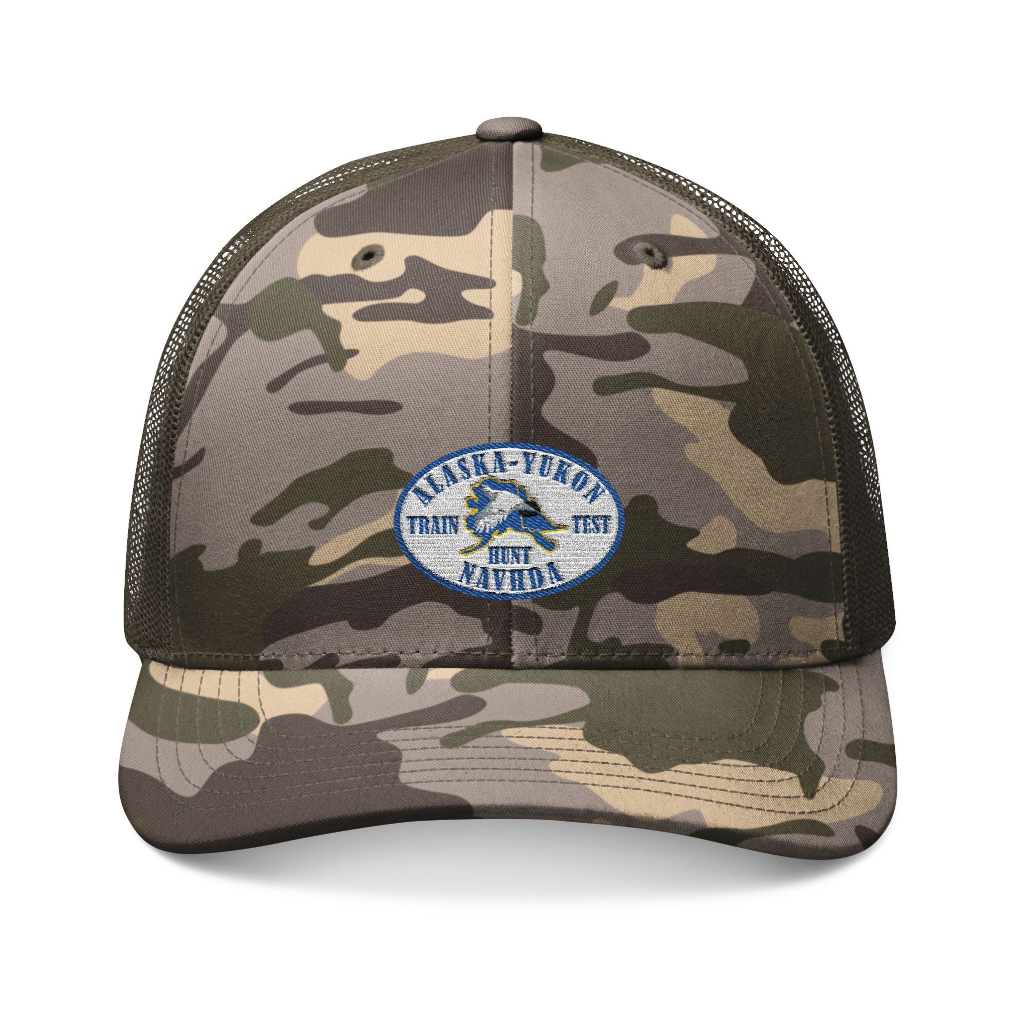OTTO® Camouflage Trucker Hat with Embroidered Logo