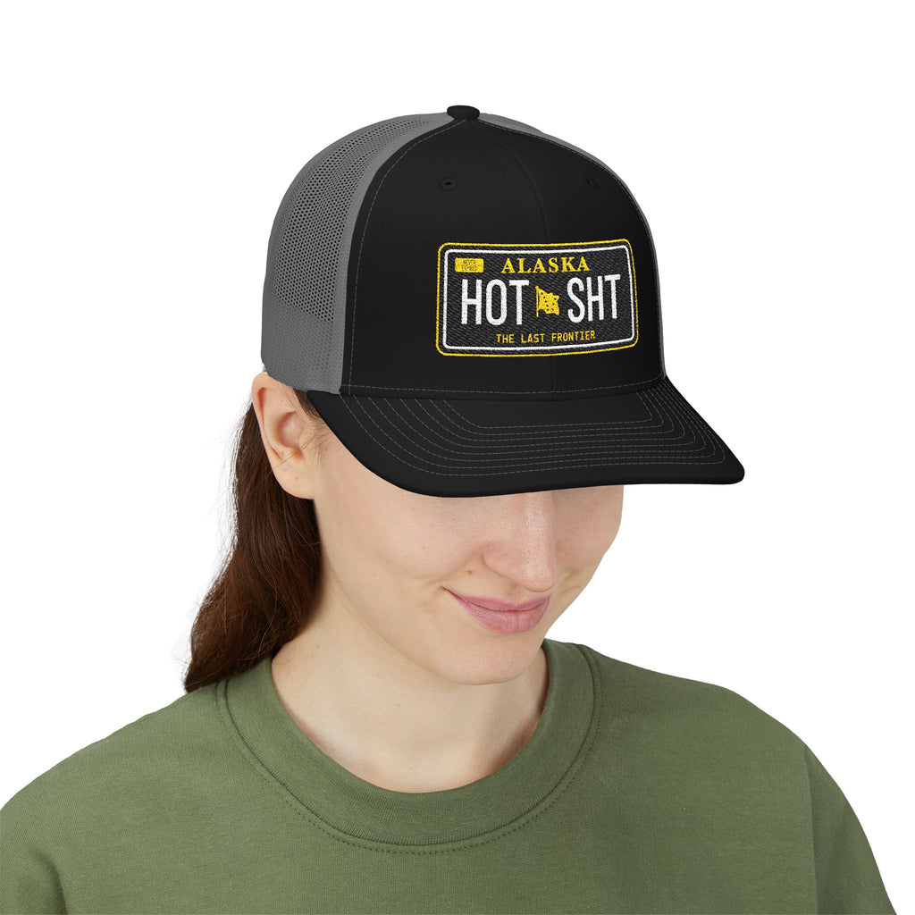 Hot Shit - Embroidered Snapback Trucker Cap