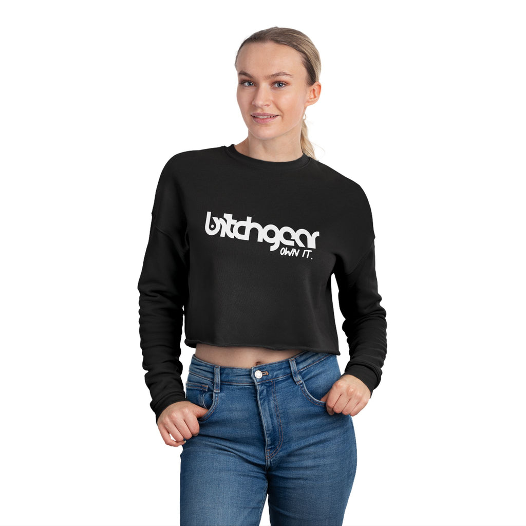 BitchGear™ Logo - Women's Cropped Sweatshirt